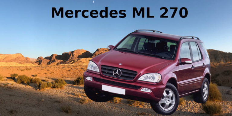 Mercedes ML 270 W163 Geländewagen OffroadBlog