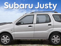 Subaru Justy - der geländegängige Minivan aus Japan